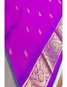 THIRUBHUVANAM HF ZARI SILK SAREE 550 MTS