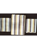 BEDSHEET STRIPE 72X100 2 PILLOW COVER