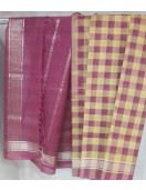 MANAMEDU COTTON SAREES WITH BLOUSE