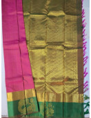 ARNI SILK HALF FINE ZARI SAREE WITH BLOUSE