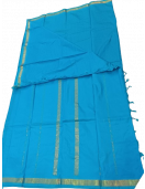 ARNI SILK HALF FINE ZARI SAREE WITH BLOUSE