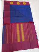 Arni Silk Saree with Thread work 620 Cms SABT