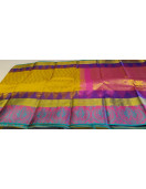 ARNI SILK HALF FINE ZARI SAREE WITH BLOUSE