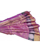 ARNI SILK HALF FINE ZARI SAREE WITH BLOUSE
