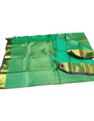 ARNI SILK HALF FINE ZARI SAREE WITH BLOUSE