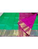 ARNI SILK HALF FINE ZARI SAREE WITH BLOUSE