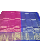 ARNI SILK HALF FINE ZARI SAREE WITH BLOUSE
