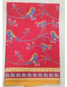 60s PRINTED COTTON SAREE