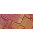 ARNI SILK HALF FINE ZARI SAREE WITH BLOUSE