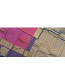 ARNI SILK HALF FINE ZARI SAREE WITH BLOUSE