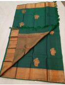 ARNI SILK HALF FINE ZARI SAREE WITH BLOUSE