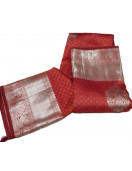 ARNI SILK HALF FINE ZARI SAREE WITH BLOUSE