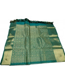 ARNI SILK HALF FINE ZARI SAREE WITH BLOUSE