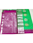 ARNI SILK HALF FINE ZARI SAREE WITH BLOUSE
