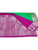 ARNI SILK HALF FINE ZARI SAREE WITH BLOUSE