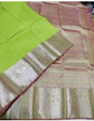 ARNI SILK HALF FINE ZARI SAREE WITH BLOUSE