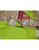 ARNI SILK HALF FINE ZARI SAREE WITH BLOUSE