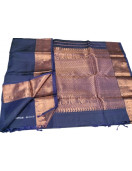 ARNI SILK HALF FINE ZARI SAREE WITH BLOUSE