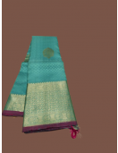 ARNI SILK HALF FINE ZARI SAREE WITH BLOUSE
