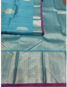 ARNI SILK HALF FINE ZARI SAREE WITH BLOUSE