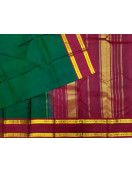 ARNI SILK HALF FINE ZARI SAREE WITH BLOUSE