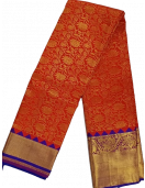 ARNI SILK HALF FINE ZARI SAREE WITH BLOUSE