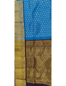 ARNI SILK HALF FINE ZARI SAREE WITH BLOUSE