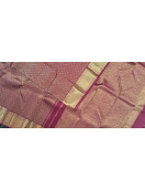 ARNI SILK HALF FINE ZARI SAREE WITH BLOUSE