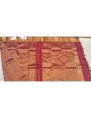ARNI SILK HALF FINE ZARI SAREE WITH BLOUSE