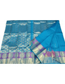 ARNI SILK HALF FINE ZARI SAREE WITH BLOUSE