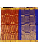 ARNI SILK HALF FINE ZARI SAREE WITH BLOUSE