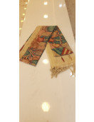 Kalamkari Embroidery Master work Cotton Saree