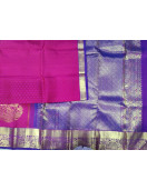 ARNI SILK HALF FINE ZARI SAREE WITH BLOUSE