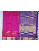 ARNI SILK HALF FINE ZARI SAREE WITH BLOUSE