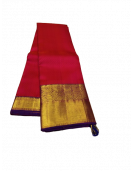 ARNI SILK HALF FINE ZARI SAREE WITH BLOUSE