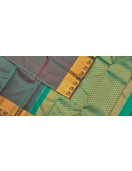 ARNI SILK HALF FINE ZARI SAREE WITH BLOUSE