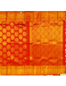 ARNI SILK HALF FINE ZARI SAREE WITH BLOUSE