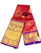 ARNI SILK HALF FINE ZARI SAREE WITH BLOUSE