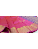 ARNI SILK HALF FINE ZARI SAREE WITH BLOUSE