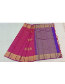 ARNI SILK HALF FINE ZARI SAREE WITH BLOUSE