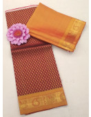 HF Zari Silk Pavadai 50 Cms x 120 Cms PKL4