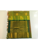 ARNI SILK HALF FINE ZARI SAREE WITH BLOUSE