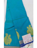 ARNI SILK HALF FINE ZARI SAREE WITH BLOUSE