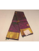 ARNI SILK HALF FINE ZARI SAREE WITH BLOUSE