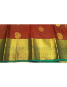 ARNI SILK HALF FINE ZARI SAREE WITH BLOUSE
