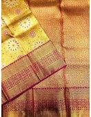 ARNI SILK HALF FINE ZARI SAREE WITH BLOUSE
