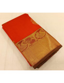 ARNI SILK HALF FINE ZARI SAREE WITH BLOUSE