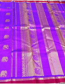 SAREES KPM SILK WITH BLOUSE