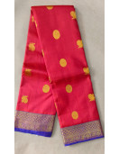 ARNI SILK HALF FINE ZARI SAREE WITH BLOUSE