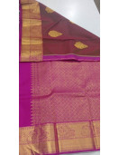 ARNI SILK HALF FINE ZARI SAREE WITH BLOUSE